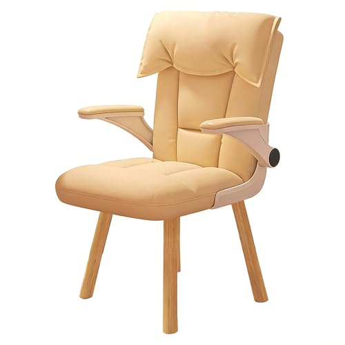 Silla De Escritorio para Oficina En Casa - Silla Giratoria para Ordenador para Largas Horas De Estudio, Trabajo, Juegos Escritura Cómoda para Espacios Pequeños