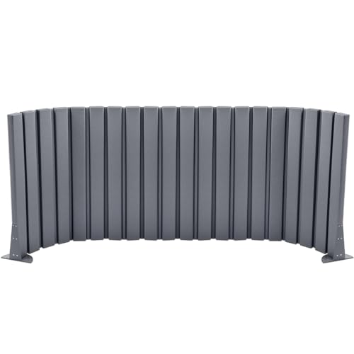 AmazingSpark 48" X 10' Soundproof Room Divider Panel, Foldable Acoustic