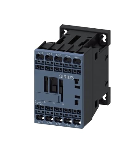 Contacteur 3RT2016-2BB42 pour armoire de commande et moteur triphasé