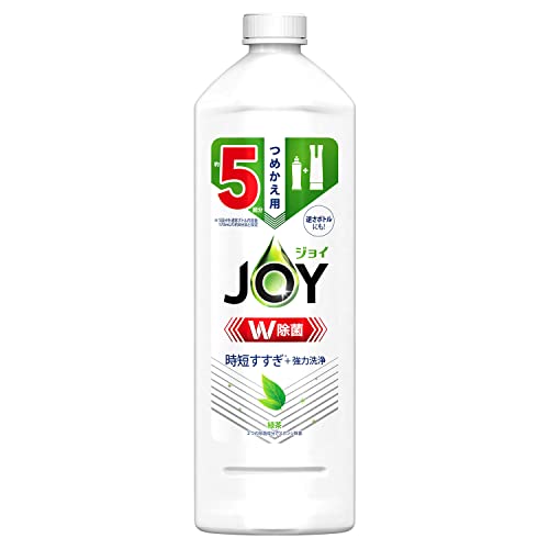 ジョイ W除菌 食器用洗剤 緑茶 詰め替え 670mL
