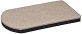 Shepherd Hardware 9142 4-Inch x 7-Inch Reusable, Heavy Duty FeltGard Slider Pads, 4-Pack