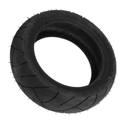 Keenso Electric Scooter Tubeless Tyre, 90/65?8 Front Wheel Tubeless Tire Wear Rubber Electric Scooter Replacement Tyre for Super Pocket Bike