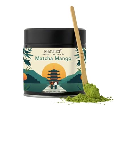 Té Matcha Mango Latte instantáneo 100g miniatura 1