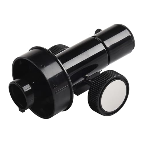 Helilyco Telescopio astronómico Newtoniano de 1.25 pulgadas, plástico ABS para equipo de enfoque con eje de acero, interfaz ocular de 31.7 mm, tubos de refracción de 60-102 mm, tubos de refracción de