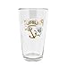 Pacifico Signature Anchor Logo Nucleated Pint Glass - Set of 2