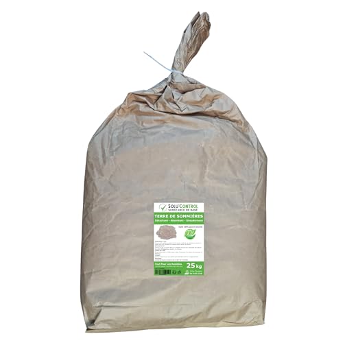 Terre de Sommières élimine odeur urine de chat et tache de tapis format 25 kg