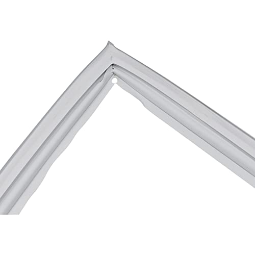 sparefixd HAIER - Junta de goma para puerta inferior de nevera y congelador, color blanco