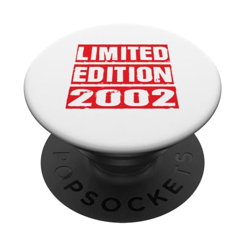 Edición limitada 2002 Cumpleaños 2002 2002 Vintage PopSockets PopGrip Intercambiable