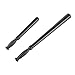 Amosfun 2pcs simulazione polizia manganello polizia accessori cosplay simulazione bastoni halloween manganello puntelli puntello giocattolo spontoon nero per forniture per feste di Halloween