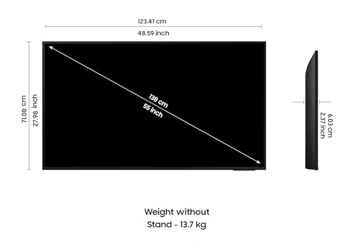 Image of Samsung 138 cm (55 inches) Crystal 4K Vision Pro Ultra HD Smart LED TV UA55DUE76AKLXL (Black)