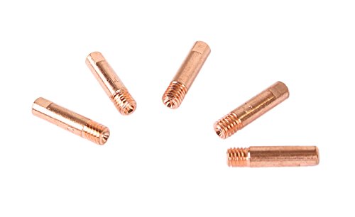 WELDINGER MIG/MAG Stromdüsen M6 1 mm 5er Set (Kontaktröhrchen Schweißzubehör MB 150)