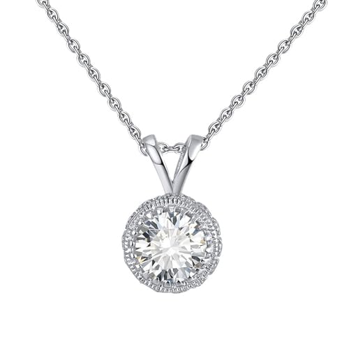 Collier fleur argent 925 anti-ternissement : fini les irritations avec ce pendentif 45cm