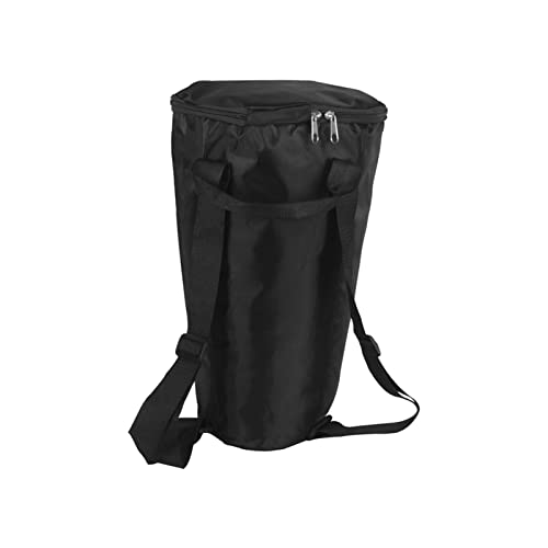 Moniss Mochila Djembe Africana De 8 Polegadas Mochila Oxford À Prova D'Água (Preta)