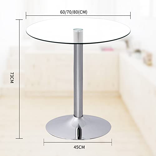Table à manger ronde gain de place 80cm pour petits espaces - 2