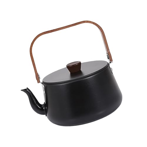 Théière camping en acier inoxydable 304 durable avec sa housse