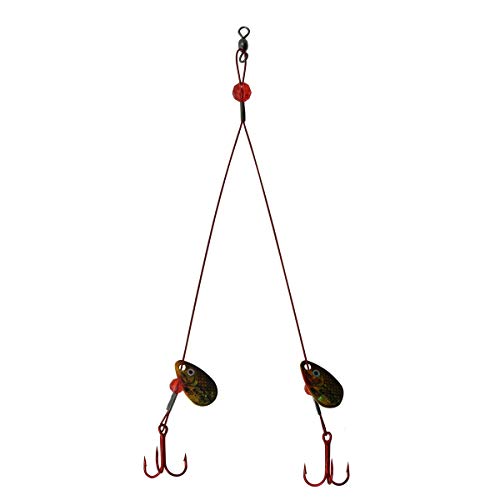 Northland Tackle PRYH2-GR No.2 Predator Rig, Gold Shiner