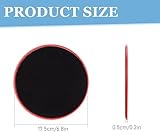 Malloom 20 Pieces Core Sliders Bulk Exercise Glider Discs Gifts for Group Training Classes Fitness Slider for Workout Dual Sided AB Pads for Gym Carpet Hardwood Floor - Image 2