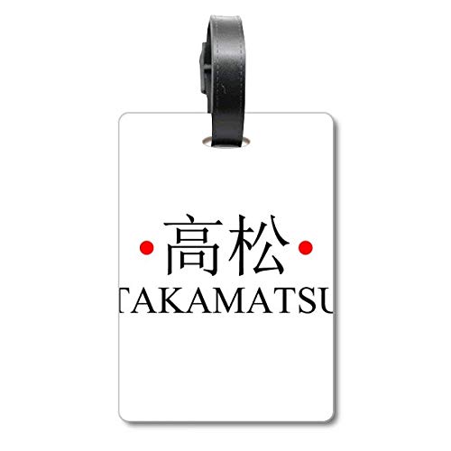 Étiquette d'identification pour valise motif drapeau japonais sac de voyage