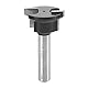 ENT 16270 Schubladen Verleimfräser HW, Schaft (S) 8 mm, Durchmesser (D1) 25,4 mm, NL1 12,7 mm, D2 19 mm, NL2 3,97 mm, SL 32 mm