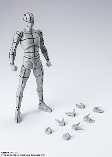 Image of Tamashi Nations - Body Kun - Wireframe (Gray Color Version), BandaiSpirits S.H.Figuarts