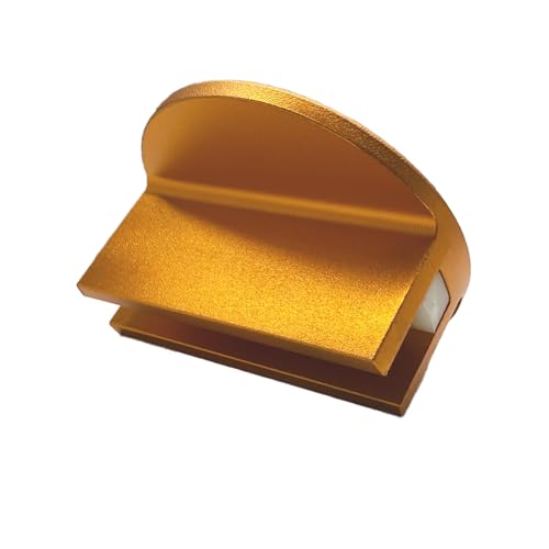 Image of Jack Pad Suitable for Universal Vehicles 0.4 inch Slotted Aluminum Groove Frame Guide Rail Adapter(Orange)