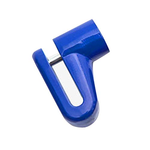 Anti-Diebstahl-Disk-Bremsscheibe Schloß for Scooter-Fahrrad-Motorrad-SafetyLock Accesorios para Moto (Color : Blue)