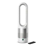 iN Bladeless Fan | Standing Tower Fan | Super Quiet Air Cooler & Heater | Compact 22" Remote Control | Speed Settings | Night-Mode | Safe for Kids, Pets | Energy Efficient | Oscillation (Hot and Cool)