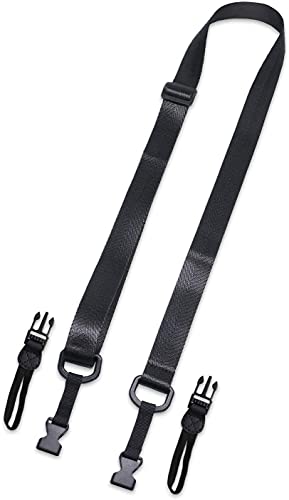 Correa de Hombro Ajustable y Desmontable, BRAECN para iPad y Samsung Tab Case (Negro)