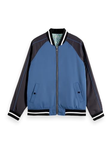 Veste homme Scotch & Soda : l'excellence d'un bomber réversible premium