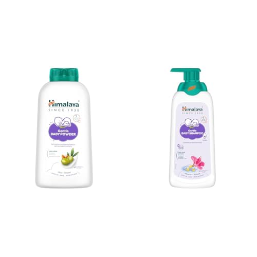 Image of Himalaya Powder For Baby, 700G And Himalaya Gentle Baby Shampoo (400 Ml)