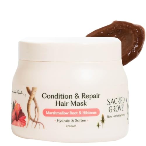 Sacred Grove Marshmallow Root Condition and Repair Hair Mask for ...