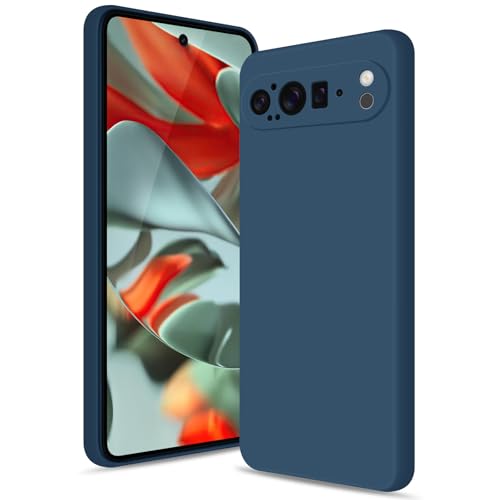 Btstring Silicone Case for Google Pixel 9 Pro XL, Blue