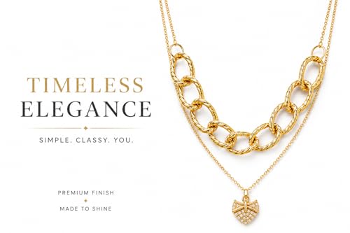 Generic gold necklace – image 3