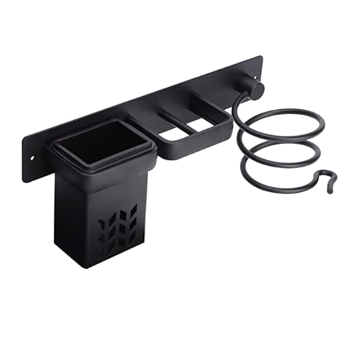 Soporte de pared para secador de pelo, soporte de pared para secador de pelo,Organizador de secador de pelo en soporte para secador de pelo | Percha para secador de pelo, organizador de herramientas