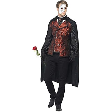 Smiffys Dark Opera Masquerade Costume with Accessories Cover