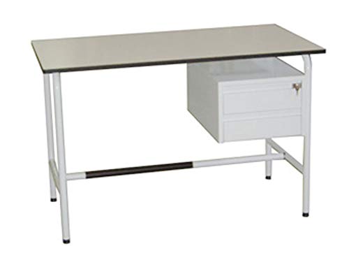 GiMa 27920 Schreibtisch mit 2 Schubladen