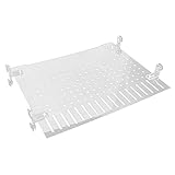ibasenice Séparateur Aquarium Acrylique Transparent avec Ventouses Réglables Diviseur po...