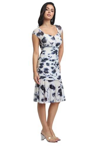Image of FOREVER 21 Women Abstract Regular Fit Knee Length Dress