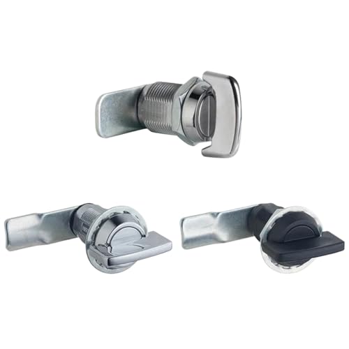 Keyless Handle Cabinet Cam Lock for Box Cupboard Locker MMS477 1Pcs(MMS477-1)