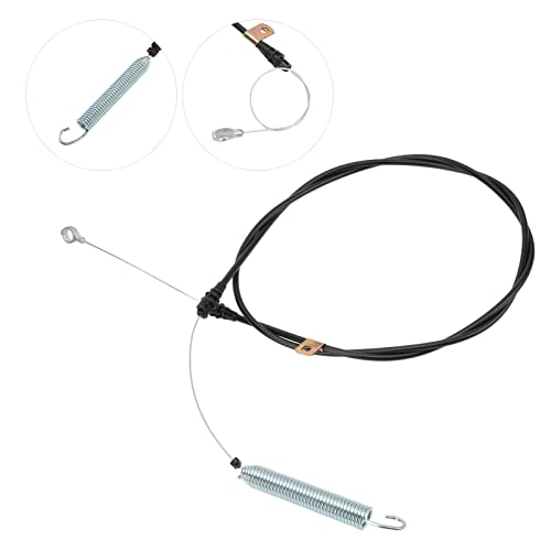 KIMISS GY21106 Lawn Mower Control Brake Cable with Spring, GY20156 Deck Engagement Brake Cable for JOHN DEERE L100 SERIES - Image 4