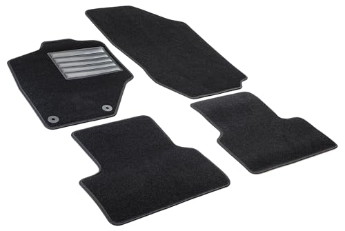 Tapis de sol pour Peugeot 3008 I protection velours noir MTM SP-2677 sur mesure
