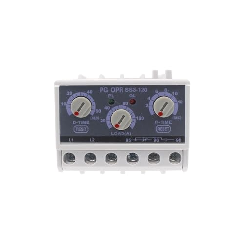 Relais de surcharge électronique pour protéger un moteur contre la surchauffe 160-450V