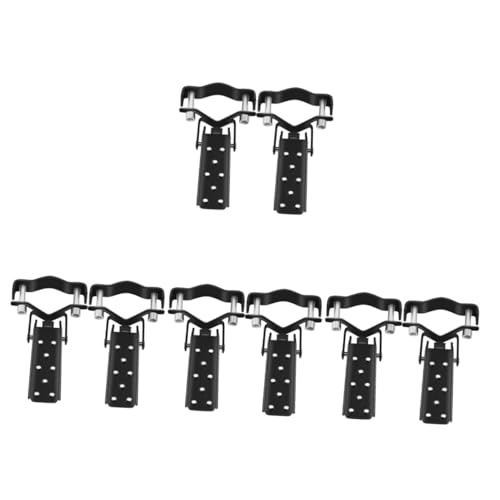 PRETYZOOM 4 Pairs Cycling Rear Bicycle Foot Stands Non-Slip Rear Seat Footrest Pedals Bike Pegs