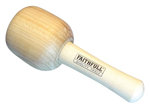 Faithfull faicm90hd 90 mm für schweres Carvers Mallet – Braun