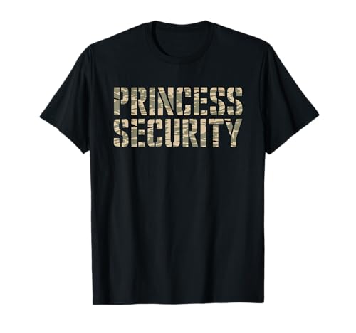 Princess Security Camiseta Dad Big Brother Cumpleaños Camiseta