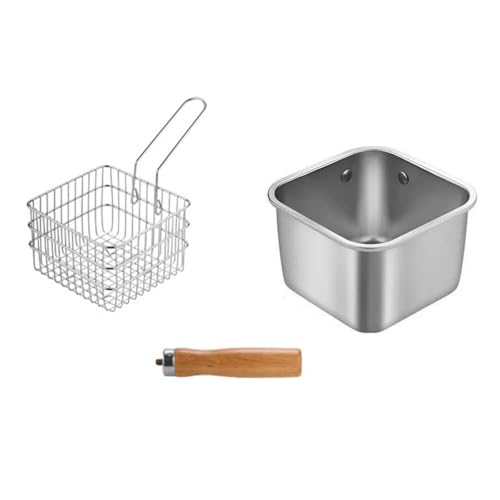 Kit de cuisine extérieur en inox avec popote polyvalente pour réchaud