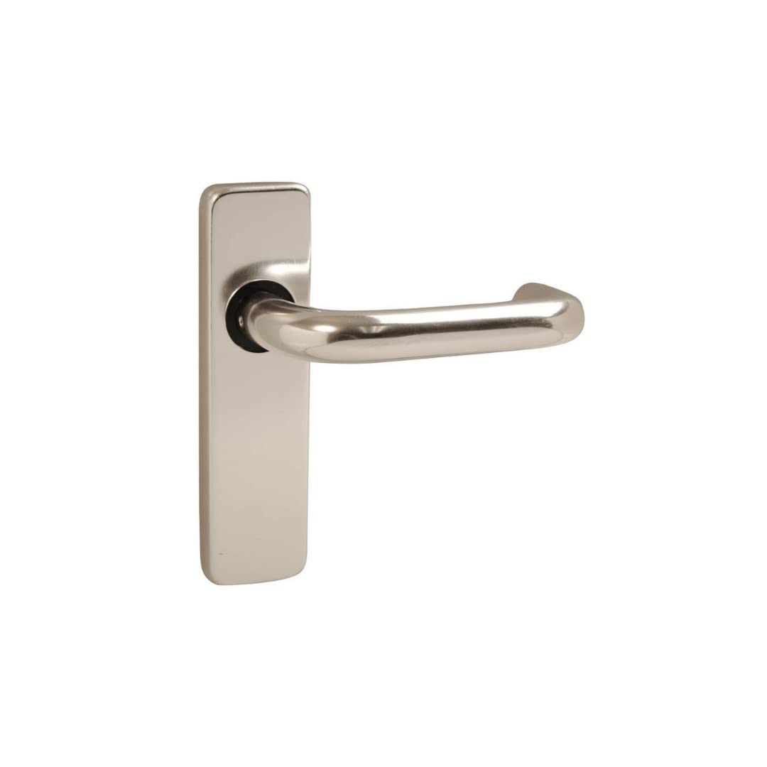 VIBE Round Bar Lever Latch on Satin Anodised Aluminium Door Handle Round Bar Lever Latch on Satin Anodised Aluminium for Internal Doors