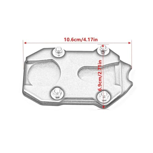 Almohadilla de soporte para Honda CT125 JA65 CNC negra 6