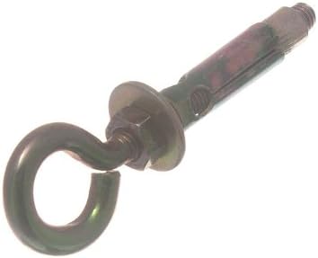 24 x Sleeve Anchor Eye RAWL Type Bolt FIXINGS M6 X 45MM