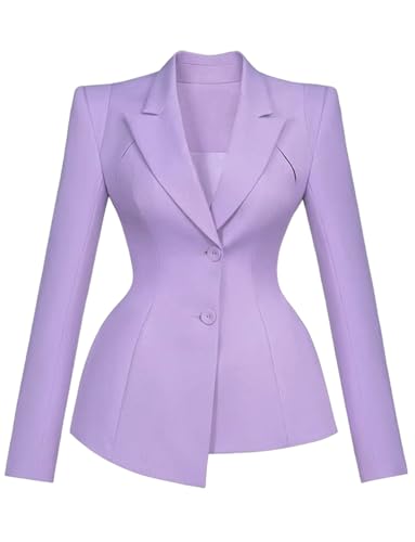 Veste de Smoking Femme Chic pour Uniforme de Retour à la Maison et Soirées